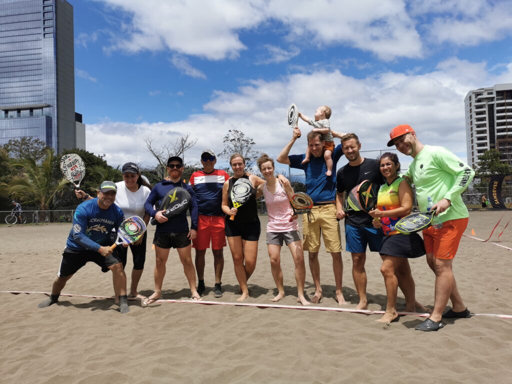 El Beach Tennis Costa Rica reúne a diferentes nacionalidades en La